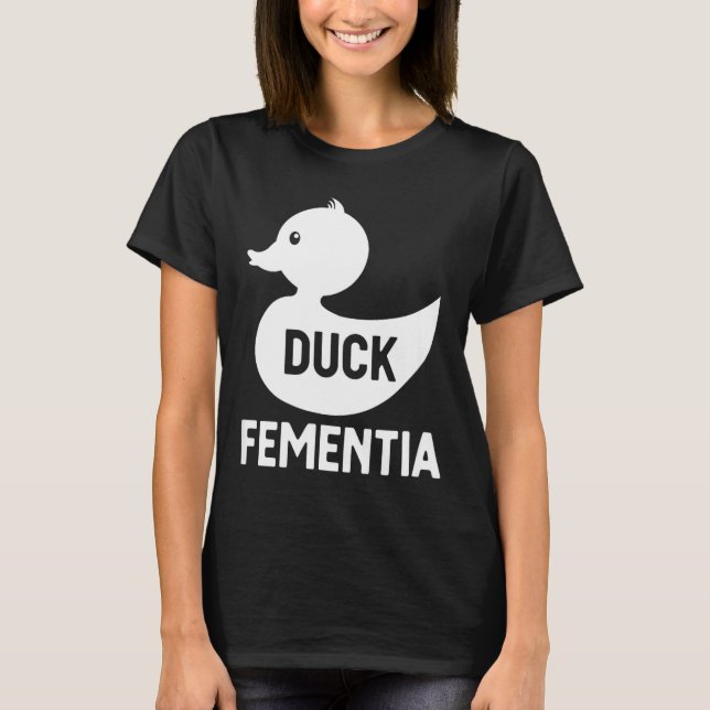 Camiseta Demencia de Pato (Anverso)