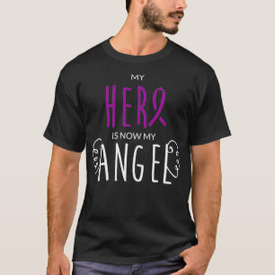 Camiseta Dementia mi héroe ahora es mi ángel