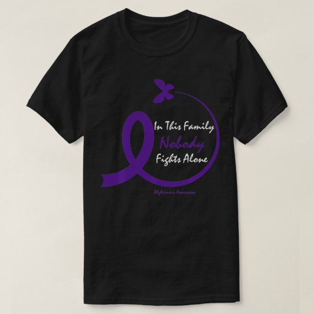 Camiseta Dementia Regalos A Mamá Papá Abuela Alzheimers Púr (Diseño del anverso)