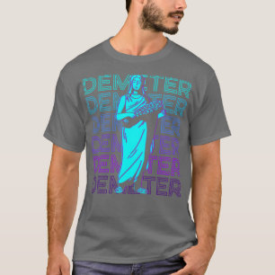 Camiseta Demeter a la diosa griega antiguo Retro de mitolog
