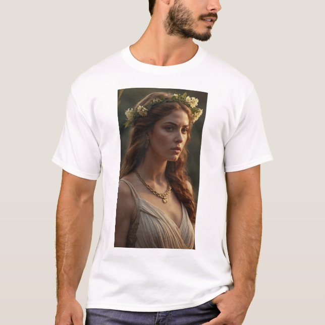 Camiseta Demeter - Diosa de la Cosecha y la Tierra (Anverso)