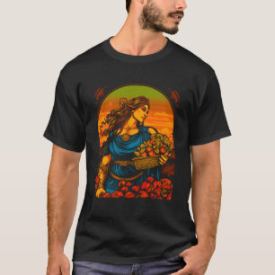 Camiseta Demeter Greek Mythology Goddesd Harvester