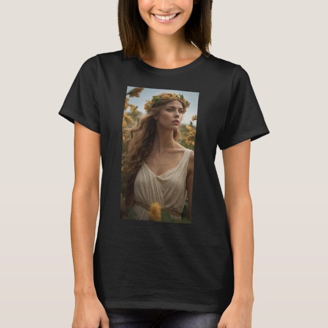 Camiseta Demeter - Tierra y diosa de la cosecha (Anverso)