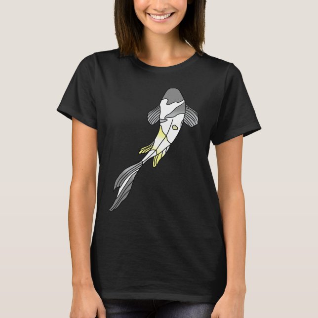 Camiseta Demigender Koi Fish (Anverso)