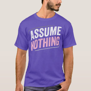Camiseta DemiGirl Demisexual Asumir Nada LGBT Demigirl F