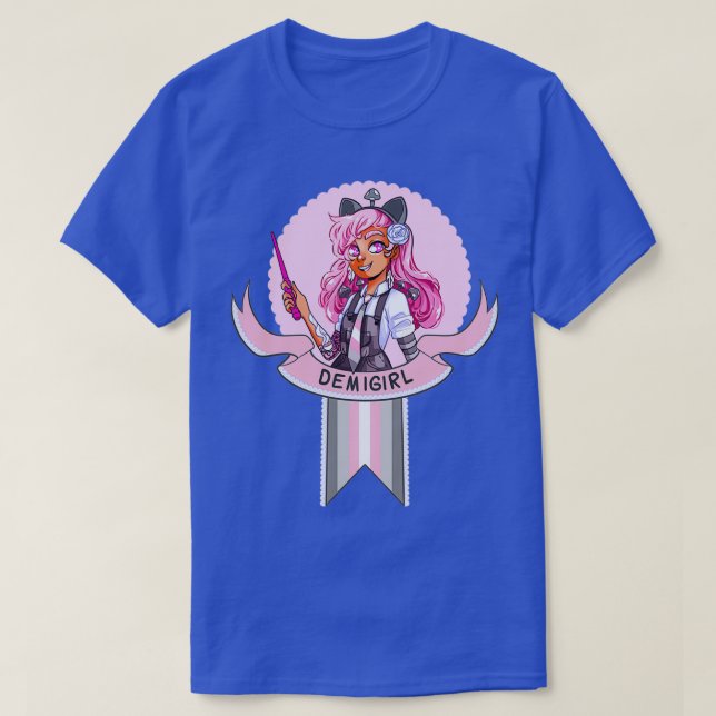 Camiseta Demigirl Witchy Pride (Diseño del anverso)