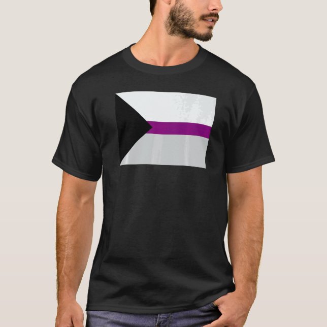 Camiseta Demisexual Pride Flag national pride (Anverso)
