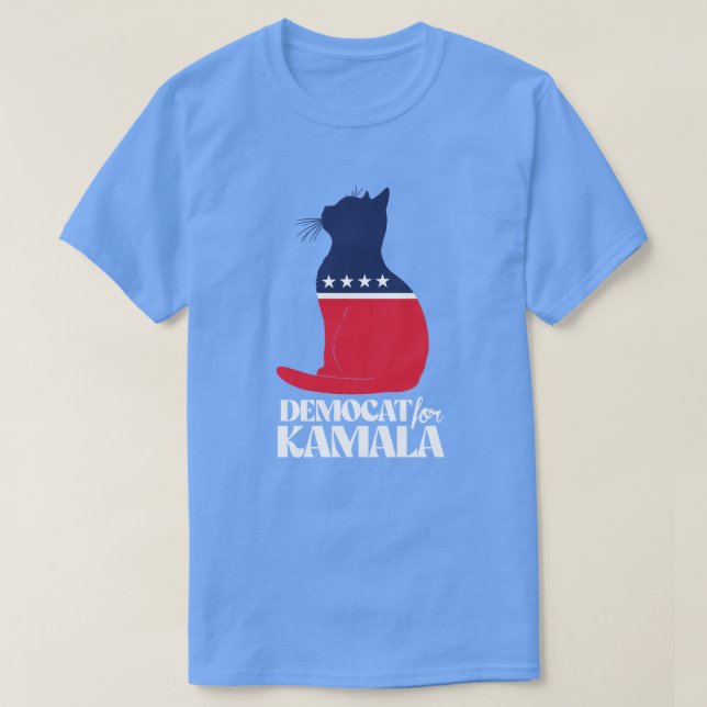 Camiseta Democat for Kamala (Diseño del anverso)