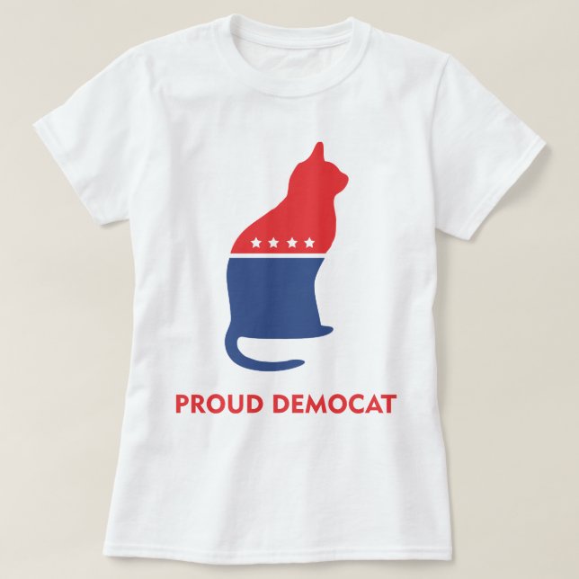 Camiseta DemoCat orgulloso (Diseño del anverso)
