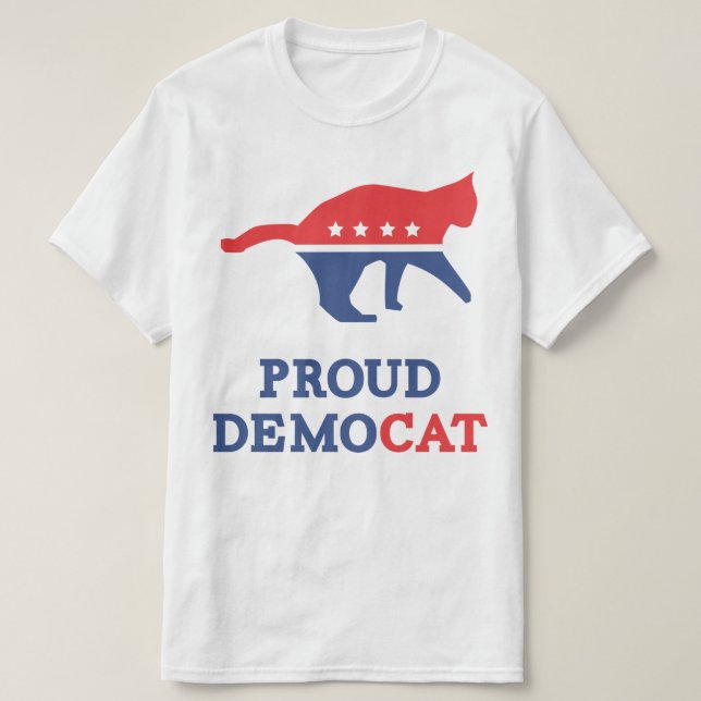 Camiseta DemoCat orgulloso (Diseño del anverso)