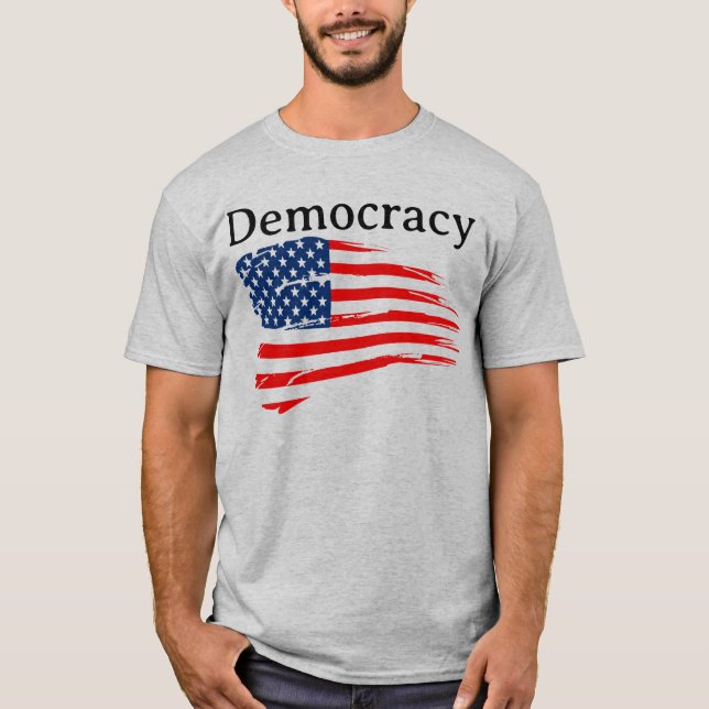 Camiseta Democracia  (Anverso)