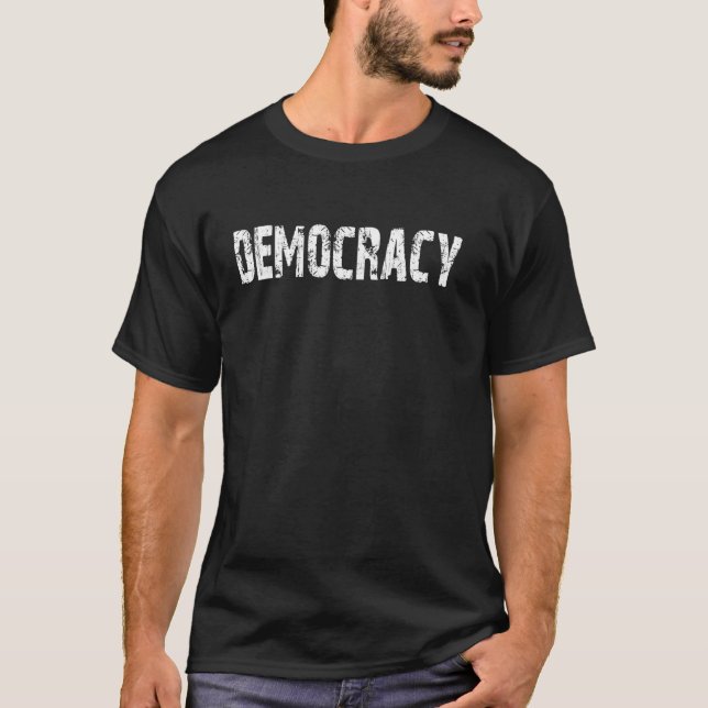 Camiseta Democracia (Anverso)
