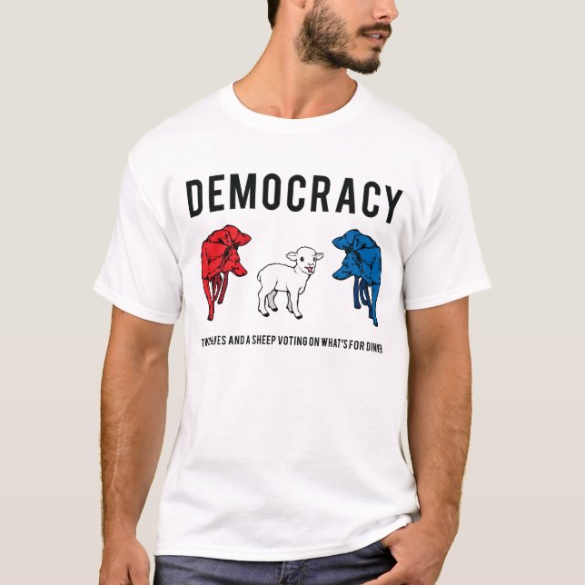 Camiseta Democracia (Anverso)