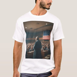 Camiseta Democracia Americana en Acción: Testimonio icónico
