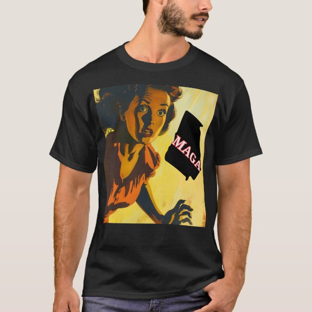 Camiseta Democracia Anti Maga T-Shirt (Anverso)