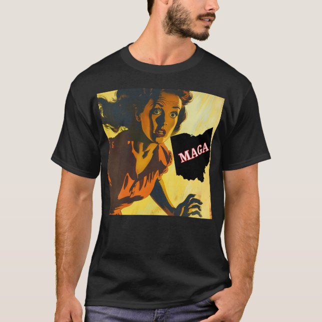 Camiseta Democracia Anti Maga T-Shirt (Anverso)