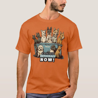 Camiseta Democracia canina ahora 2