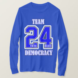 Camiseta Democracia del equipo #24