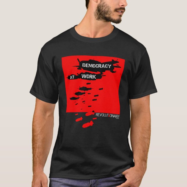 Camiseta Democracia en el trabajo (Anverso)