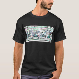 Camiseta Democracia sobre la teocracia