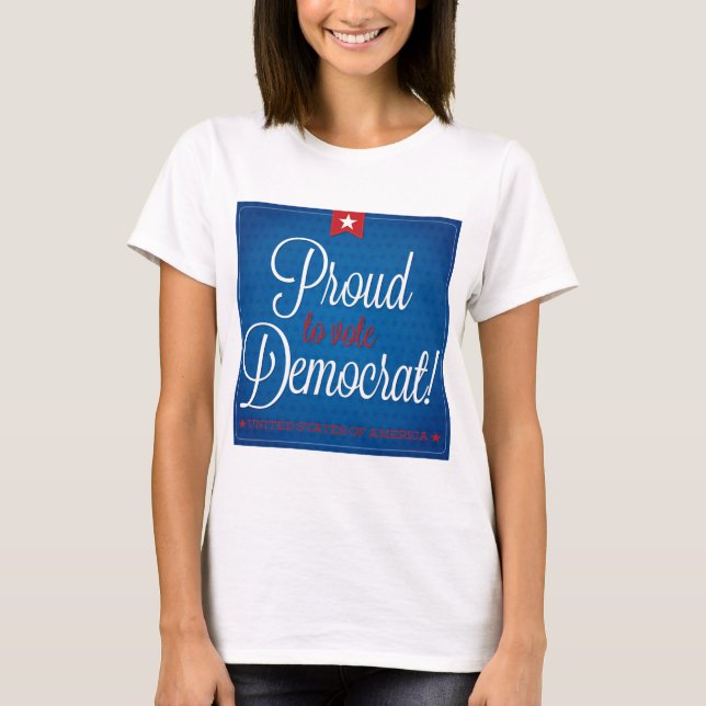Camiseta Demócrata (Anverso)