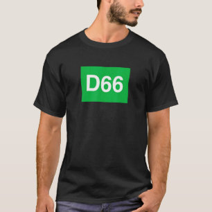 Camiseta Demócrata 66
