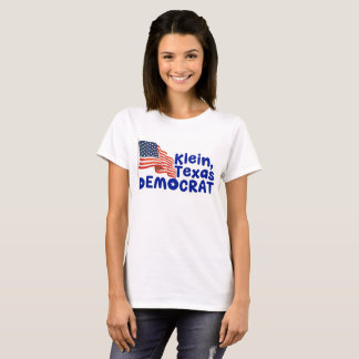Camiseta Demócrata de Klein Texas