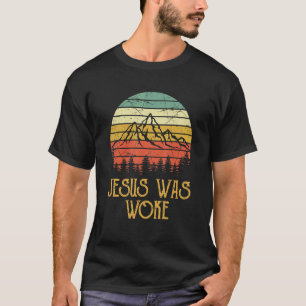 Camiseta Demócrata Liberal Jesús Estaba Despierto Cristiano
