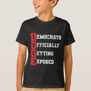 Camiseta Demócratas de Doge Expuestos Oficialmente _2