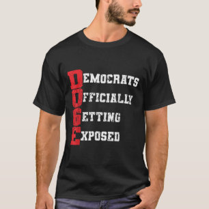 Camiseta Demócratas de Doge Expuestos Oficialmente _2