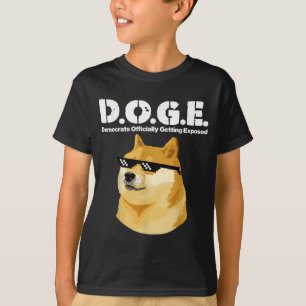 Camiseta Demócratas memes de perros que se exponen oficialm