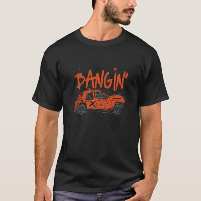 Camiseta Demolición D de los conductores de autos de carrer (Anverso)