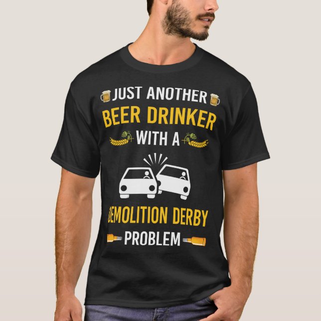 Camiseta Demolición de Beer Drinker Derby (Anverso)
