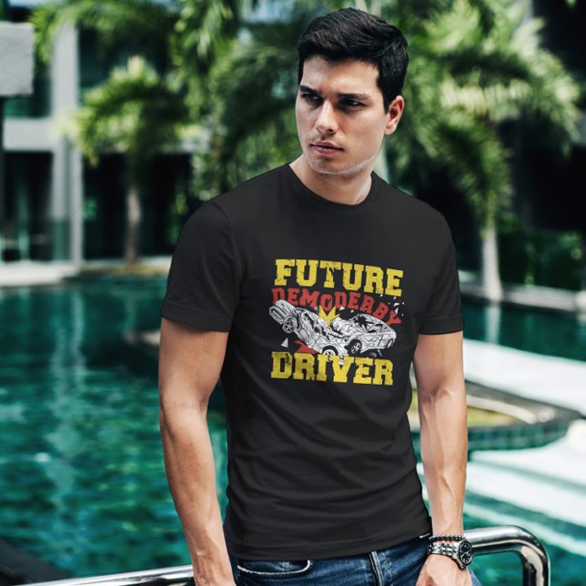 Camiseta Demolición del controlador del coche Derby (Subido por el creador)