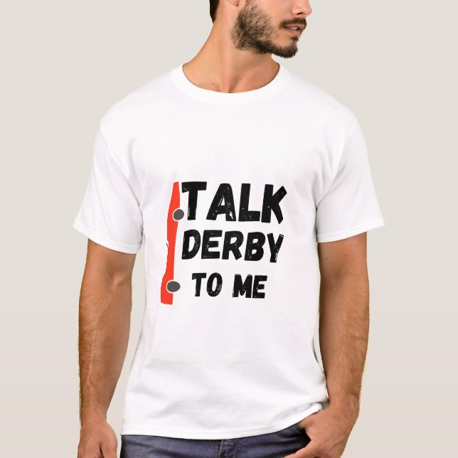 Camiseta Demolición derby divertido, derribo de la demolici (Anverso)