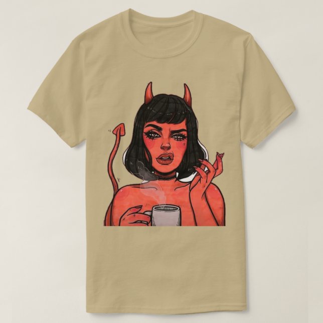 Camiseta Demon Btch Demon Chica (Diseño del anverso)