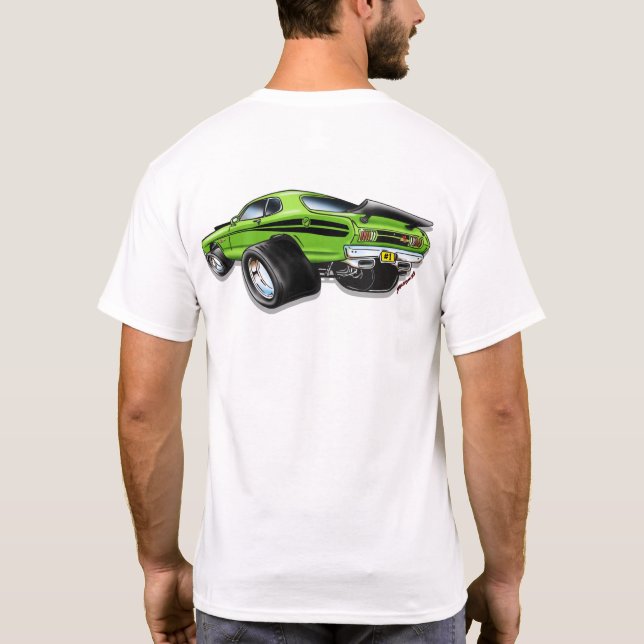 Camiseta Demon Classic Muscle Car (Reverso)