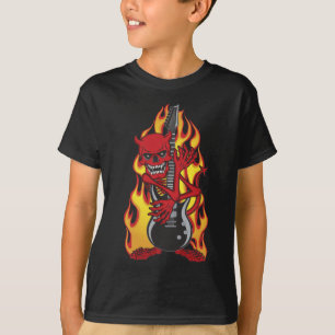 Camiseta Demón de rock