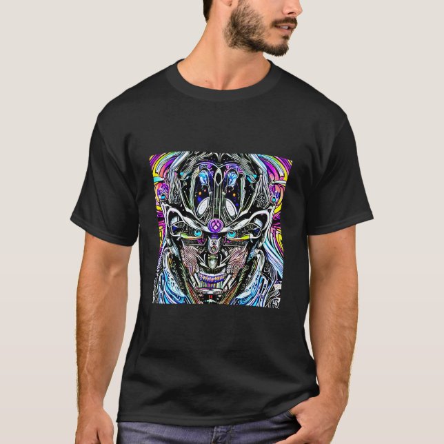 Camiseta Demon Ilustracion Colorful Demons (Anverso)