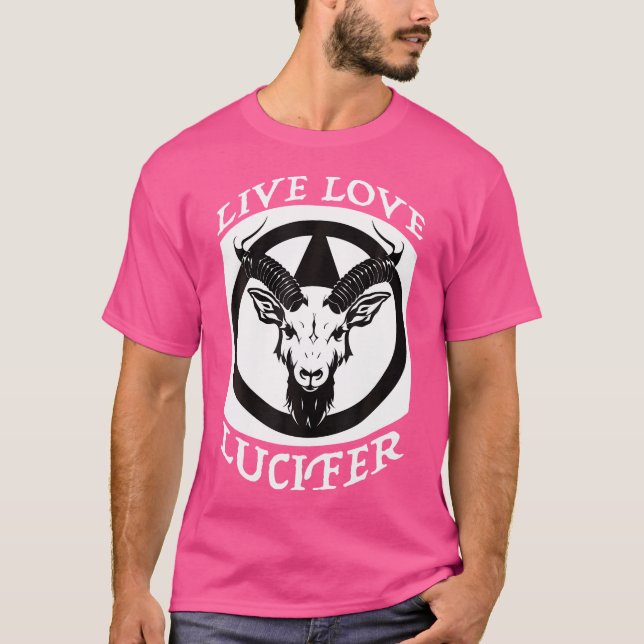 Camiseta Demon Lucifer Goat (Anverso)