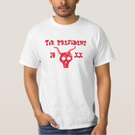 Camiseta Demon Para Presidente 20xx