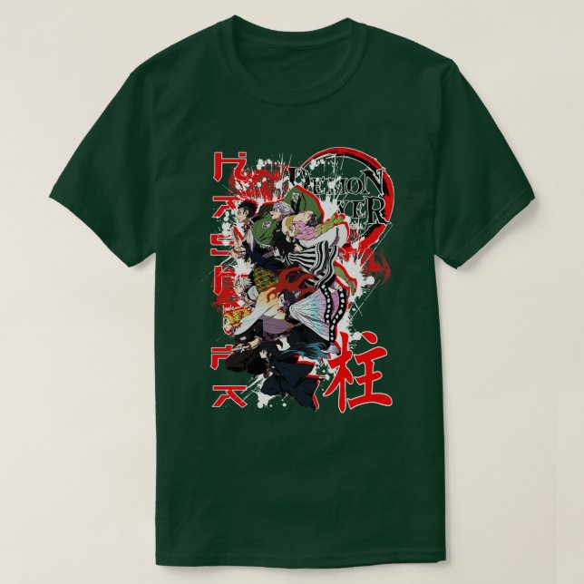 Camiseta Demon Slayer 3 (Diseño del anverso)