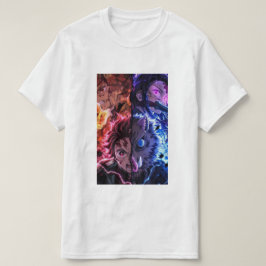 Camiseta Demon Slayer electro color