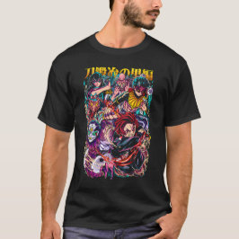 Camiseta Demon Slayer Hashira & Demons Battle Art