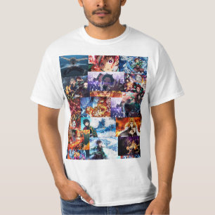 camiseta demon slayer, imágenes de anime