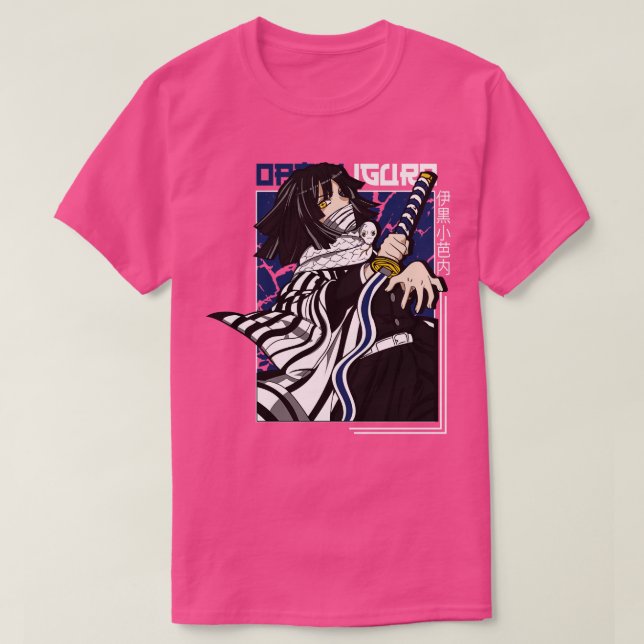 Camiseta demon slayer kimetsu no yaiba (Diseño del anverso)