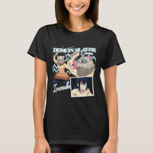 Camiseta Demon slayer_ kimetsu yaiba máscara de jabalí de I