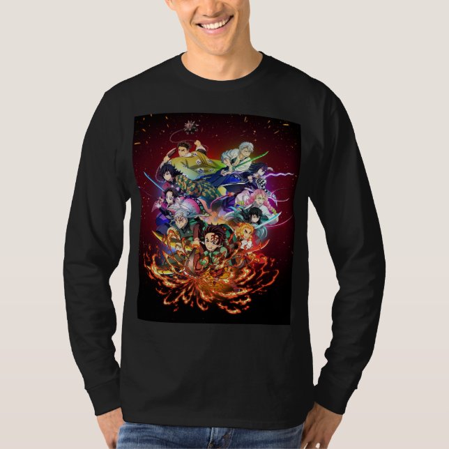 Camiseta Demon slayer kimitsu no yaiba (Anverso)
