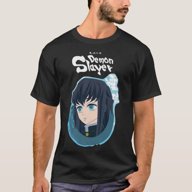 Camiseta DEMON SLAYER MIST PILLAR MUICHIRO TOKITO T-Shirt (Anverso)