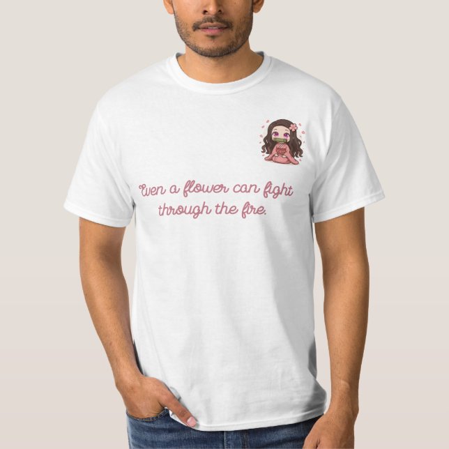 Camiseta Demon Slayer Nezuko inspired (Anverso)